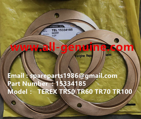 China TEREX 15334185 WASHER CUMMINS QUARRY NHL RIGID DUMP TRUCK TR35 TR50 TR60 TR100 3303 3305B 3307 3311 supplier