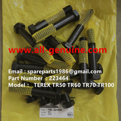 China TEREX 223464 BOLT CUMMINS QUARRY NHL RIGID DUMP TRUCK TR35 TR50 TR60 TR100 3303 3305B 3307 3311 supplier