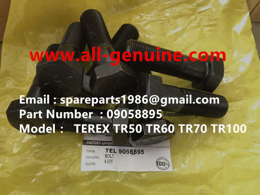 China TEREX 09058895 BOLT CUMMINS QUARRY NHL RIGID DUMP TRUCK TR35 TR50 TR60 TR100 3303 3305B 3307 3311 supplier