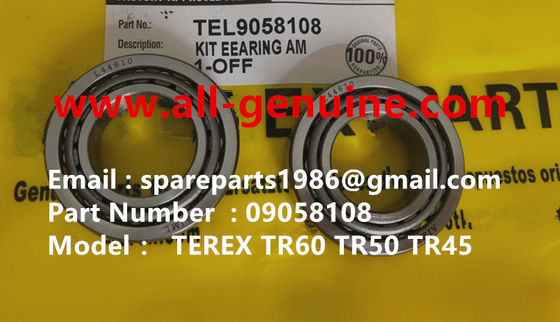 China TEREX 09058108 BEARING KIT  OFF HIGHWAY NHL DUMP TRUCK TR35 TR50 TR60 TR100 3305B 3305F 3303 3307 TR45 TR70 MT4400 supplier
