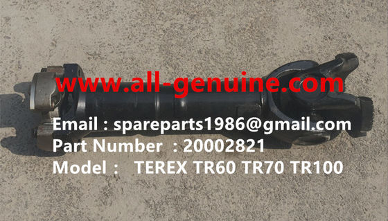 China TEREX 20002821 FRONT DRIVE SHAFT OFF HIGHWAY NHL DUMP TRUCK TR35 TR50 TR60 TR100 3305B 3305F 3303 3307 TR45 TR70 MT4400 supplier