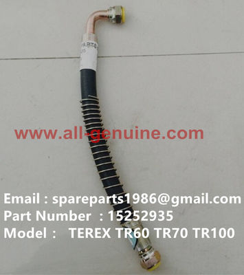 China TEREX 15252935 HOSE OFF HIGHWAY NHL DUMP TRUCK TR35 TR50 TR60 TR100 3305B 3305F 3303 3307 TR45 TR70 MT4400 supplier