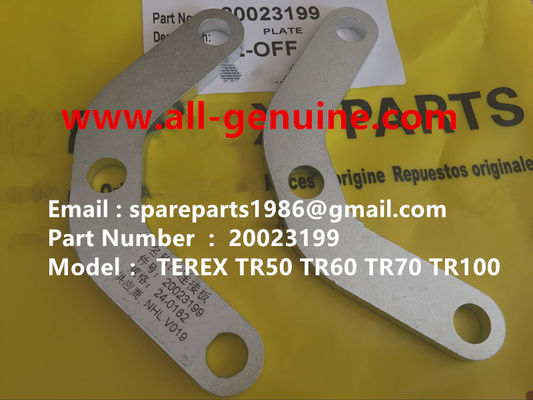 China TEREX 20023199 PLATE  NHL DUMP TRUCK MINING QUARRY TR50 TR60 TR70 TR100 supplier