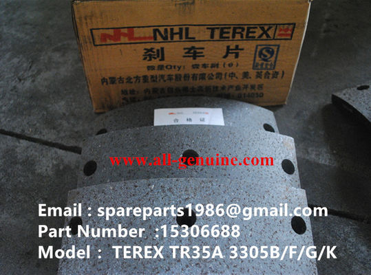 China TEREX 15306688 KIT LINING DUMP TRUCK MINING QUARRY TR50 TR60 TR70 TR100 TR45 TR35A 3305B 3305F 3305G 3305K 3307 3311E supplier