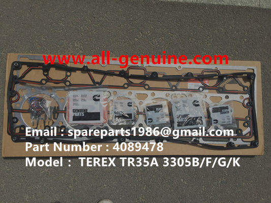 China TEREX 4089478 GASKET CUMMINS DUMP TRUCK MINING QUARRY TR50 TR60 TR70 TR100 TR45 TR35A 3305B 3305F 3305G 3305K 3307 3311E supplier