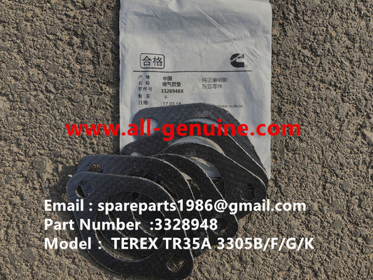 China TEREX CUMMINS 3328948 GASEKT NHL DUMP TRUCK TR35 TR50 TR60 TR100 3305B 3305F 3303 3307 TR45 TR70 MT4400 CUMMINS ALLISON supplier