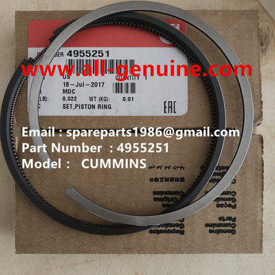 China 4955251 SET PISTON RING CUMMINS ENGINE TEREX NHL DUMP TRUCK  TR35 TR50 TR60 TR100 3305B 3305F 3303 3307 TR45 TR70 MT4400 supplier