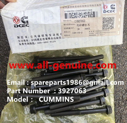 China 3927063 CYLINDER BOLT CUMMINS ENGINE TEREX NHL DUMP TRUCK  TR35 TR50 TR60 TR100 3305B 3305F 3303 3307 TR45 TR70 MT4400 supplier