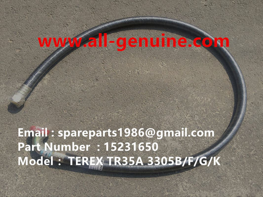 China 15231650 HOSE ASSY TEREX NHL SANY TR35A 3303 3305 3307 TR50 TR60 TR100 NTE240 NTE260 MT3600 MT3700 MT4400AC supplier