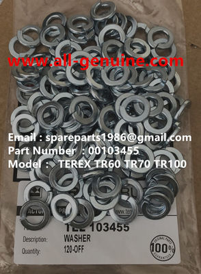 China 00103455 WASHER TEREX NHL DUMP TRUCK TR35 TR50 TR60 TR100 CUMMINS ALLISON UNIT RIG MT4400 MT3600 MT3300 MT3700 SANY supplier
