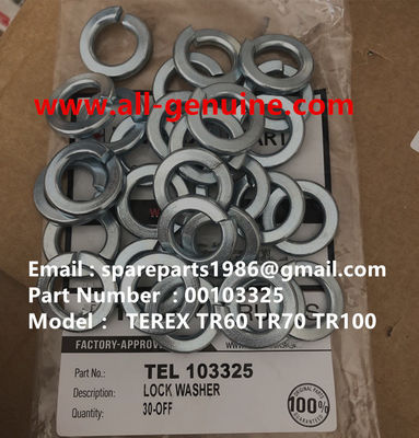 China 00103325 WASHER TEREX NHL DUMP TRUCK TR35 TR50 TR60 TR100 CUMMINS ALLISON UNIT RIG MT4400 MT3600 MT3300 MT3700 SANY supplier