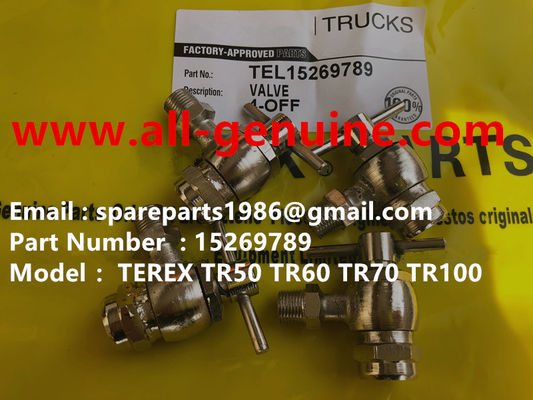 China TEREX 15269789 VALVE OFF HIGHWAY  NHL MINING DUMP TRUCK TR35 TR50 TR60 TR100 3305B 3305F 3303 3307 TR45 TR70 MT4400 supplier