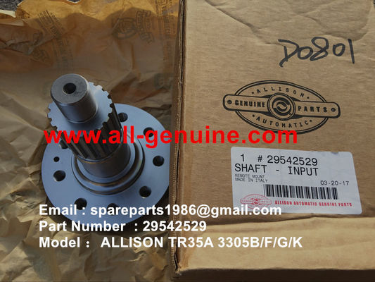 China ALLISON TRANSMISSION 29542529 SHAFT TEREX NHL DUMP TRUCK TR35 TR50 TR60 TR100 3305B 3305F 3303 3307 TR45 TR70 MT4400 supplier