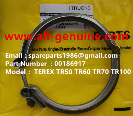 China TEREX 186917 CLAMP CHAMBER NHL DUMP TRUCK TR35 TR50 TR60 TR100 3305B 3305F 3303 3307 TR45 TR70 MT4400 CUMMINS supplier