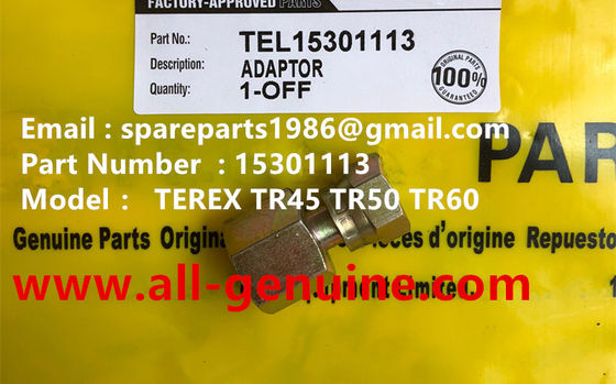 China TEREX 15301113 ADAPTOR NHL DUMP TRUCK TR35 TR50 TR60 TR100 3305B 3305F 3303 3307 TR45 TR70 MT4400 CUMMINS ALLISON supplier