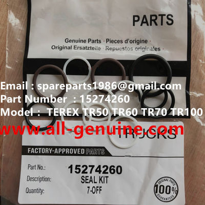 China TEREX 15274260 SEAL KIT OFF HIGHWAY NHL DUMP TRUCK TR35 TR50 TR60 TR100 3305B 3305F 3303 3307 TR45 TR70 MT4400 CUMMINS supplier