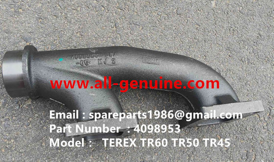 China TEREX CUMMINS 4098953 EXHAUST MANIFOLD NHL RIGID DUMP TRUCK TR35 TR50 TR60 TR100 3305B 3305F 3303 3307 TR45 TR70 MT4400 supplier
