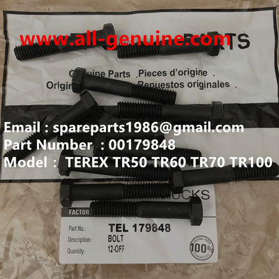 China 00179848 BOLT  TEREX NHL SANY TR35A 3303 3305 3307 TR50 TR60 TR100 NTE240 NTE260 MT3600 MT3700 MT4400AC supplier