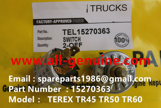 China TEREX 15270363 SWITCH MINING DUMP TRUCK NHL TR35 TR50 TR60 TR100 3305B 3305F 3303 3307 TR45 TR70 MT4400 CUMMINS ALLISON supplier