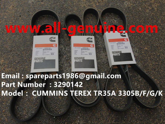 China TEREX CUMMINS 3290142 BELT  NHL RIGID DUMP TRUCK TR35 TR50 TR60 TR100 3305B 3305F 3303 3307 TR45 TR70 MT4400 supplier