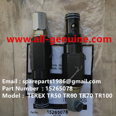 China TEREX 15265078 VALVE OFF HIGHWAY NHL MINING DUMP TRUCK TR35 TR50 TR60 TR100 3305B 3305F 3303 3307 TR45 TR70 MT4400 supplier