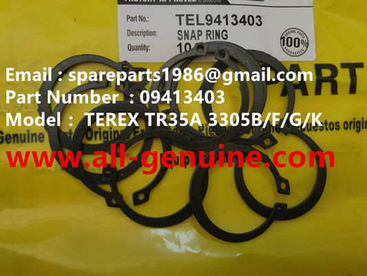 China TEREX 09413403 SNAP RING OFF HIGHWAY NHL MINING DUMP TRUCK TR35 TR50 TR60 TR100 3305B 3305F 3303 3307 TR45 TR70 MT4400 supplier