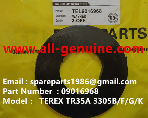 China TEREX 09016968 WASHER OFF HIGHWAY NHL MINING DUMP TRUCK TR35 TR50 TR60 TR100 3305B 3305F 3303 3307 TR45 TR70 MT4400 supplier