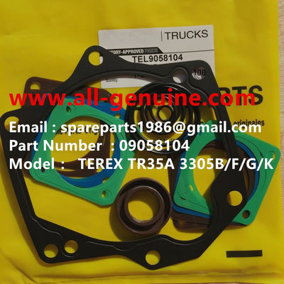 China TEREX 09058104 SEAL KIT OFF HIGHWAY NHL MINING DUMP TRUCK TR35 TR50 TR60 TR100 3305B 3305F 3303 3307 TR45 TR70 MT4400 supplier