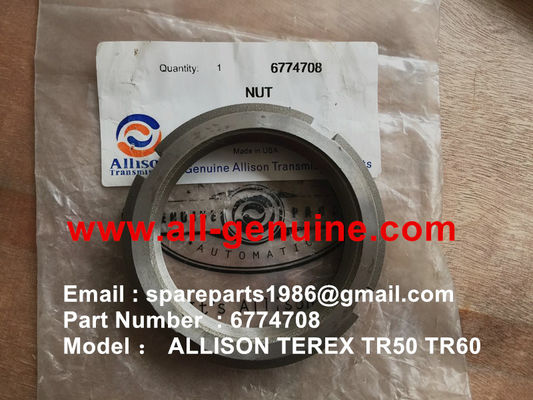 China ALLISON TRANSMISSION 6774708 NUT  TEREX NHL DUMP TRUCK TR35 TR50 TR60 TR100 3305B 3305F 3303 3307 TR45 TR70 MT4400 supplier