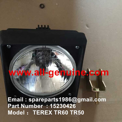 China 15230426 HEAD LIGHT TEREX NHL UNIT RIG CUMMINS ALLISON TR35A 3303 3305 3307 TR50 TR60 TR100 MT3300 MT3600 MT4400 supplier