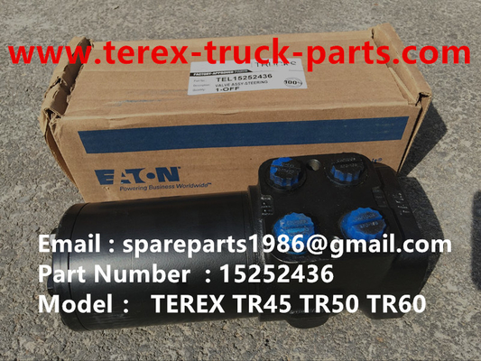 China TEREX 15252436 STEERING VALVE EATON NHL DUMP TRUCK TR35 TR50 TR60 TR100 3305B 3305F 3303 3307 TR45 TR70 MT4400 supplier
