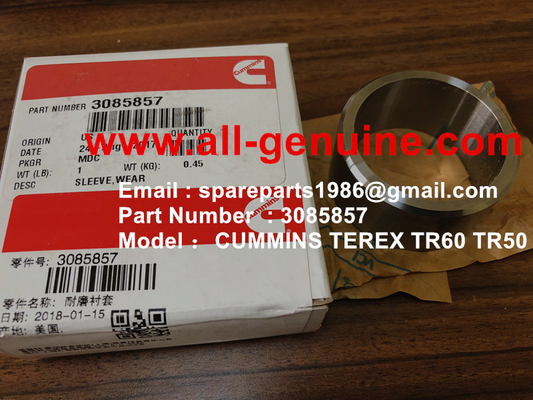 China CUMMINS TEREX 3085857 SLEEVE NHL MINING DUMP TRUCK TR35 TR50 TR60 TR100 3305B 3305F 3303 3307 TR45 TR70 MT4400 supplier