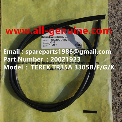China TEREX 20021923 HOSE MINING QUARRY NHL RIGID DUMP TRUCK TR35 TR50 TR60 TR100 3303 3305B 3307 3311 supplier