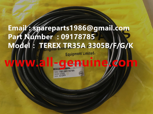 China TEREX 09178785 O RING MINING QUARRY NHL RIGID DUMP TRUCK TR35 TR50 TR60 TR100 3303 3305B 3307 3311 supplier
