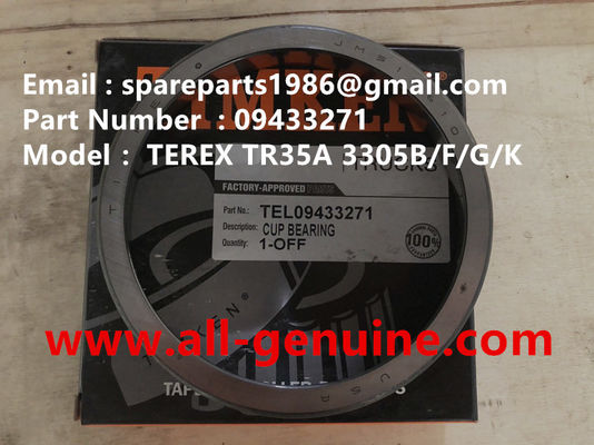 China TEREX 09433271 BEARING CUP MINING QUARRY NHL RIGID DUMP TRUCK TR35 TR50 TR60 TR100 3303 3305B 3307 3311 supplier