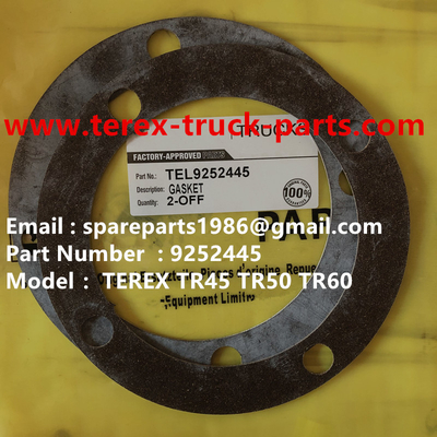 China 09252445 GASKET FOR TEREX NHL UNIT RIG CUMMINS ALLISON TR35A 3303 3305 3307 TR50 TR60 TR100 MT3300 MT3600 MT4400 SRT95 supplier