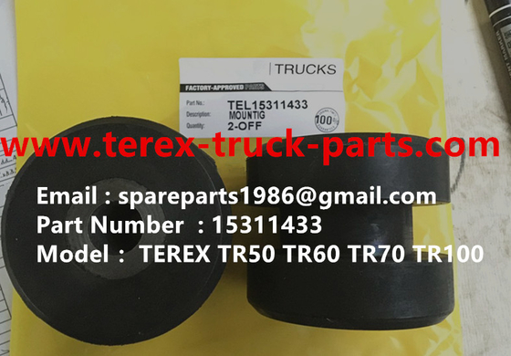 China 15311433 SHOCK PAD TEREX NHL DUMP TRUCK TR35 TR50 TR60 TR100 CUMMINS ALLISON UNIT RIG MT4400 MT3600 MT3300 MT3700 SANY supplier