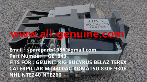 GE1843 CONTACTOR KOMATSU GE TEREX UNIT RIG BUCYRUS  MT4400AC MT5500 MT3600 NTE240 NTE260 NHL DUMP TRUCK HAULER MINING